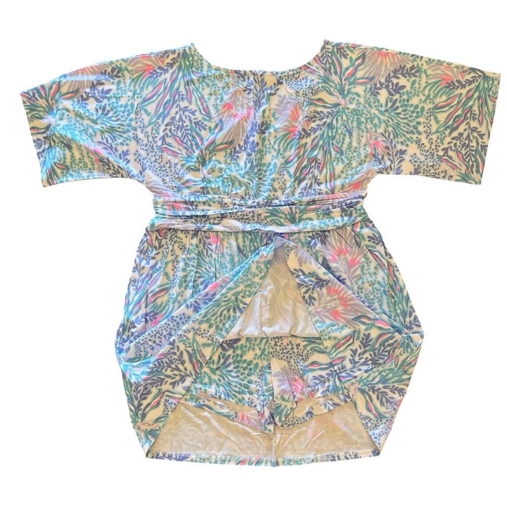 Lilly Pulitzer Parigi Boat Neck Romper Via Del Mar XL - Picture 9 of 11